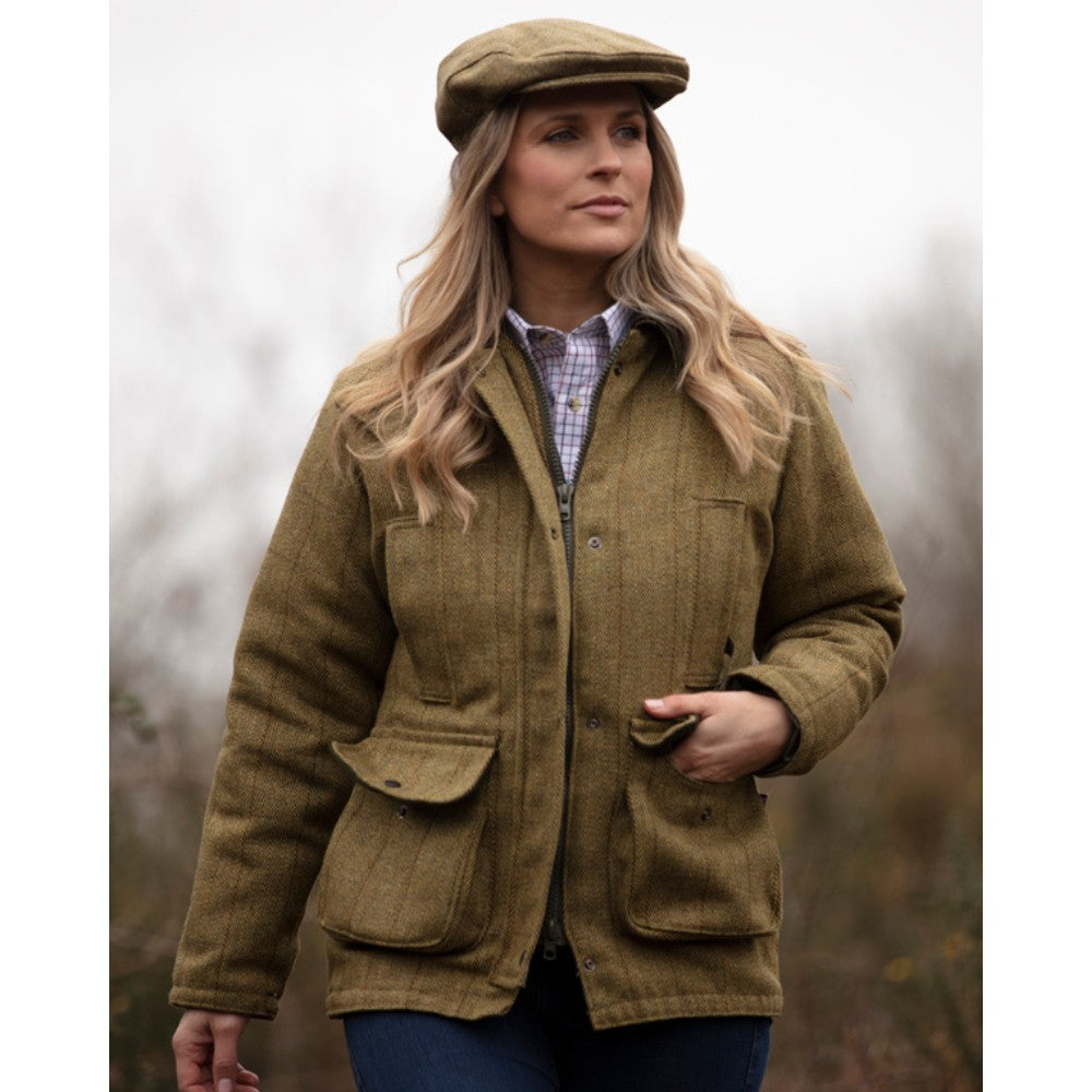 Walker & Hawkes Ladies Derby Tweed Hazelwood Shooting Jacket