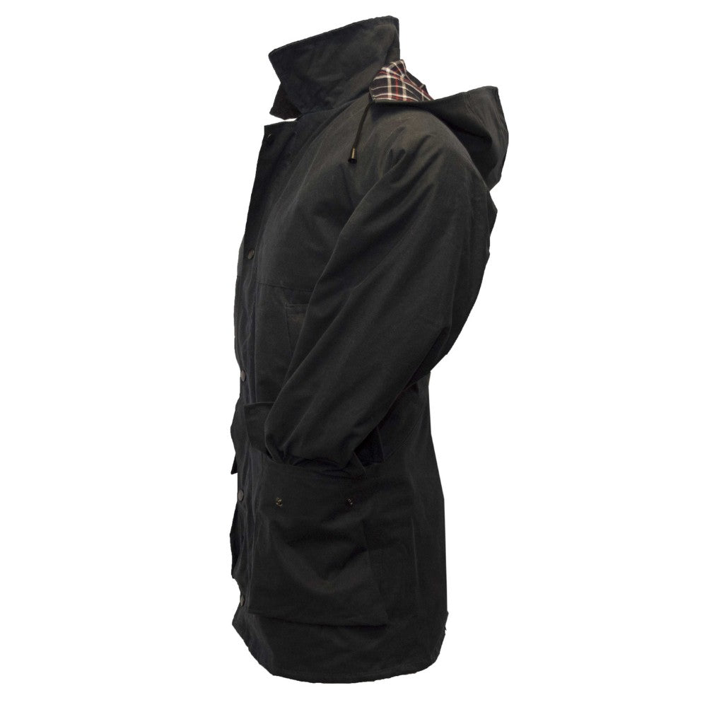 Walker & Hawkes Wax Padded Blackstone Jacket