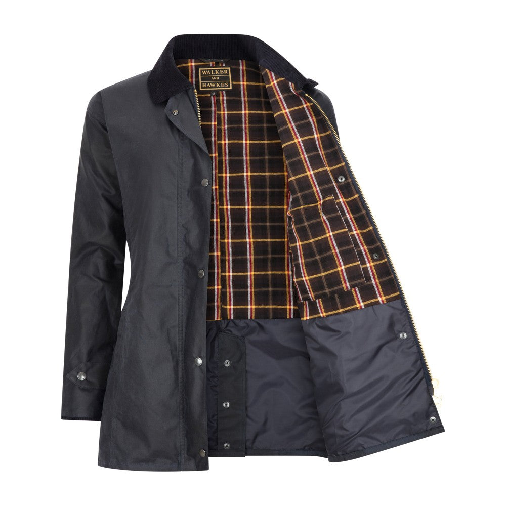 Walker & Hawkes Ladies Wax Victoria Jacket