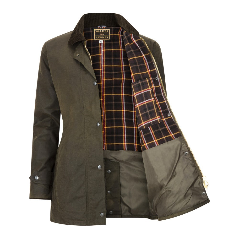 Walker & Hawkes Ladies Wax Victoria Jacket